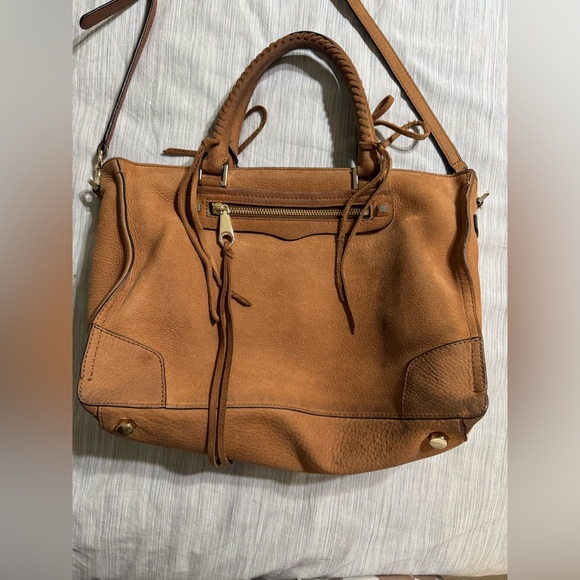 Rebecca Minkoff Handbags - Rebecca Minkoff Brown Suede Leather Crossbody BoHo Bag